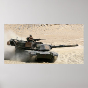 M1-A1 Abrams Poster
