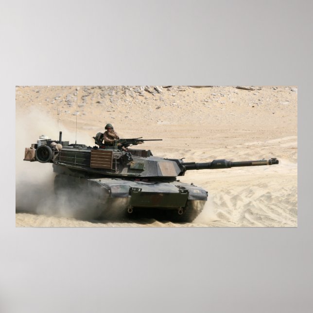 M1-A1 Abrams Poster (Front)