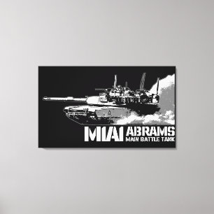 M1 Abrams Canvas Print