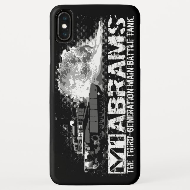 M1 Abrams Case-Mate iPhone Case (Back)