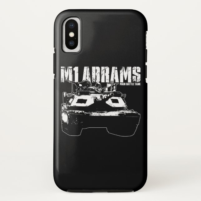M1 Abrams Case-Mate iPhone Case (Back)