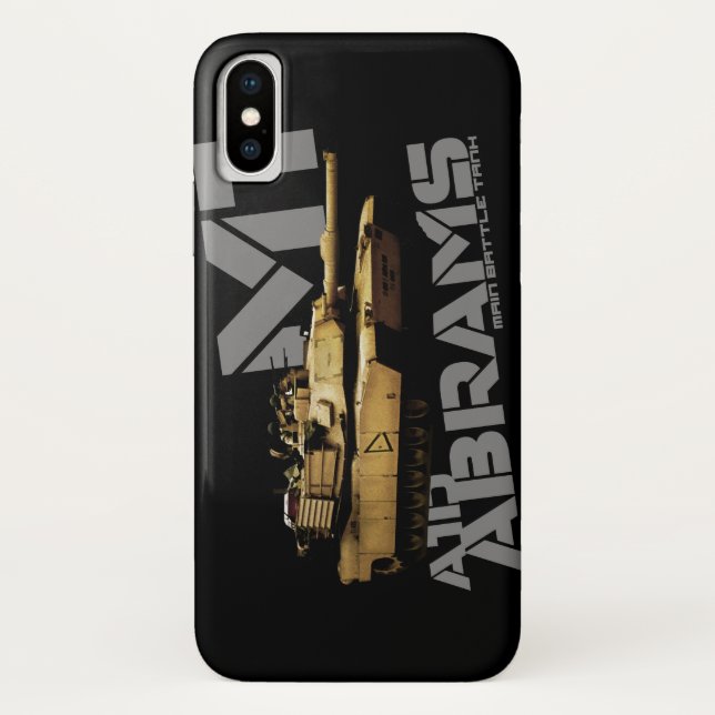 M1 Abrams Case-Mate iPhone Case (Back)