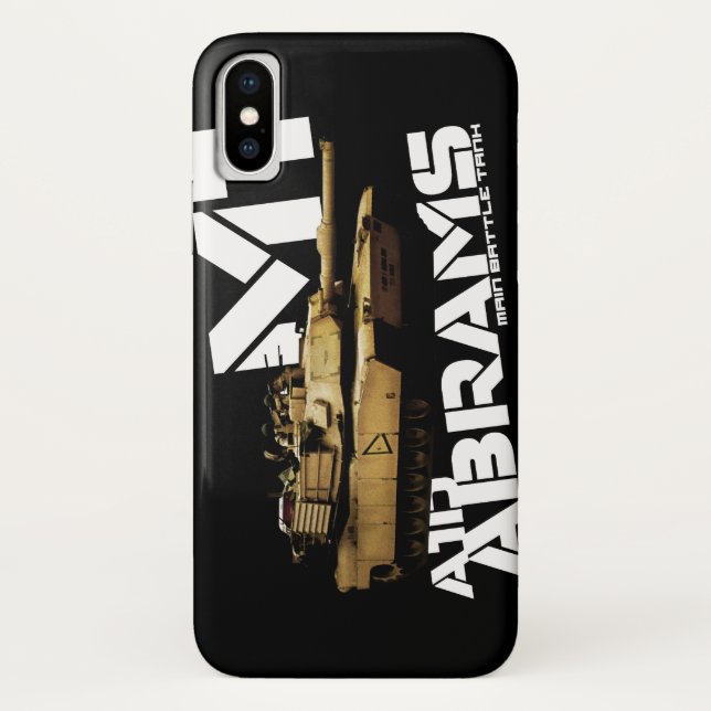 M1 Abrams Case-Mate iPhone Case (Back)