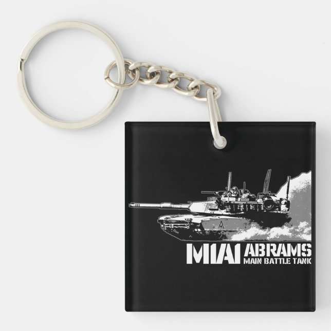 M1 Abrams Keychain (Front)