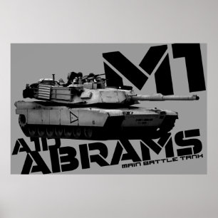 M1 Abrams Poster