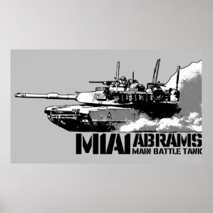 M1 Abrams Poster