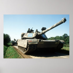 M1 Abrams Poster