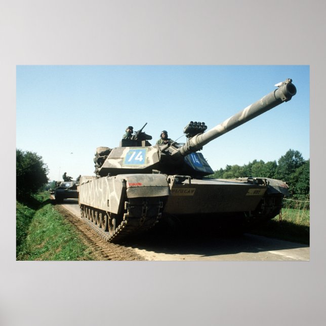 M1 Abrams Poster (Front)