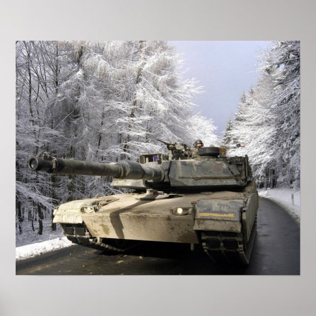 M1 Abrams Poster (Front)