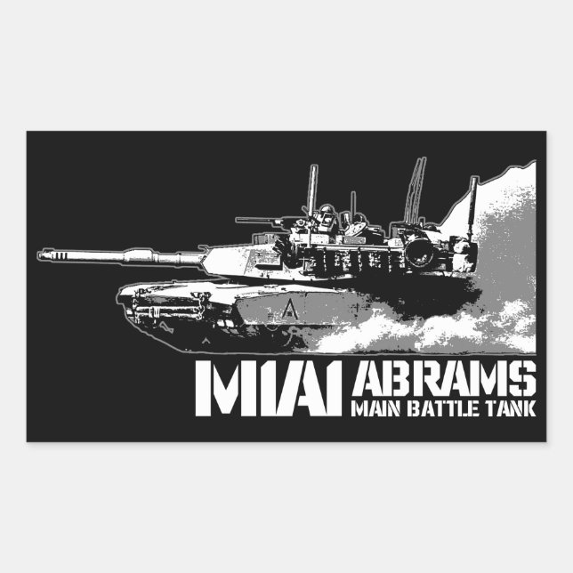 M1 Abrams Sticker (Front)