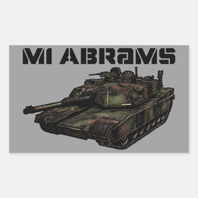M1 Abrams Sticker (Front)