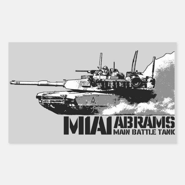 M1 Abrams Sticker (Front)