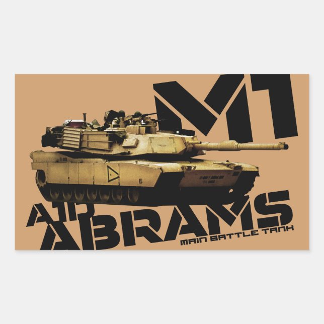 M1 Abrams Sticker (Front)