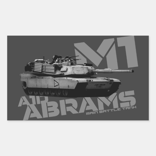 M1 Abrams Sticker (Front)