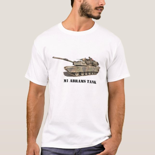 M1 Abrams Tank T-Shirt (Front)