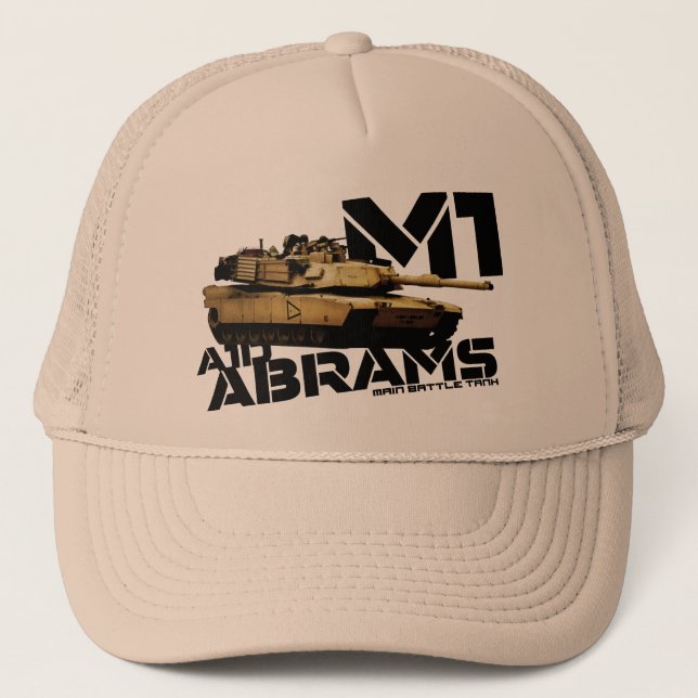 M1 Abrams Trucker Hat (Front)