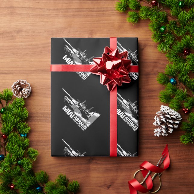 M1 Abrams Wrapping Paper (Holiday Gift)