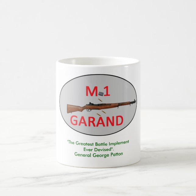 M1 Garand Coffee Mug (Center)