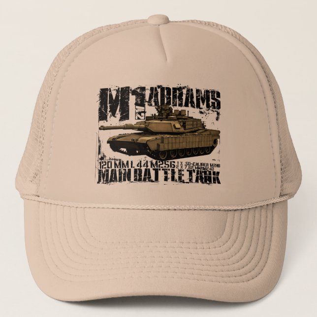 M1A2 Abrams Trucker Hat (Front)