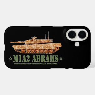M1A2 Abrams US MBT Tank Desert Storm Veteran iPhone 16 Case