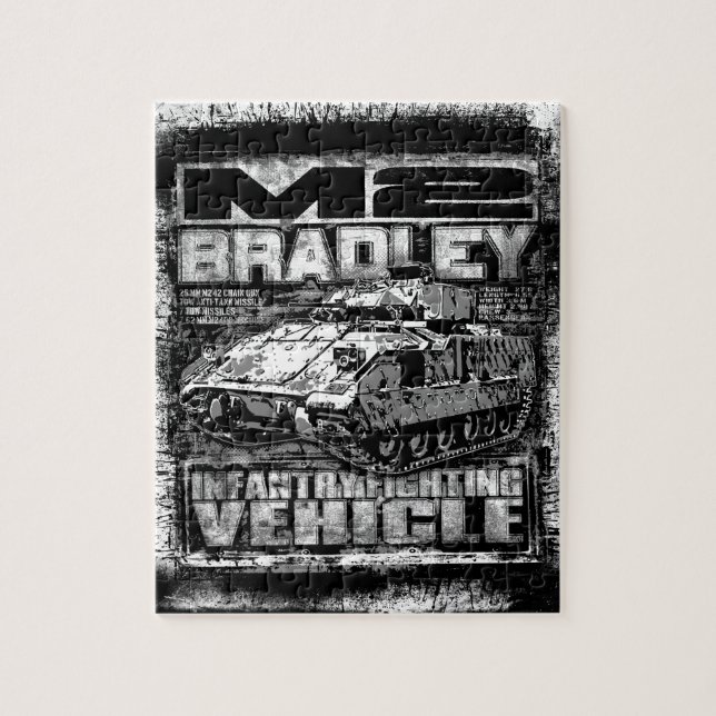 M2 Bradley Jigsaw Puzzle (Vertical)