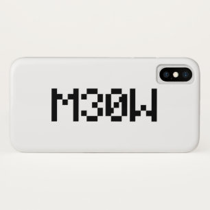 M30W [Leetspeak Animal Sounds] Case-Mate iPhone Case