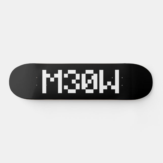 M30W [Leetspeak Animal Sounds] Skateboard (Horz)