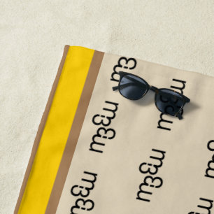 m3galleryStudio BEACH TOWEL   m3galleryStudio