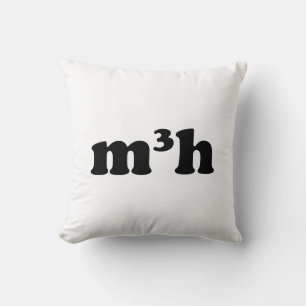 m3h throw pillow