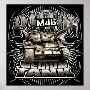 M46 Patton Poster Poster