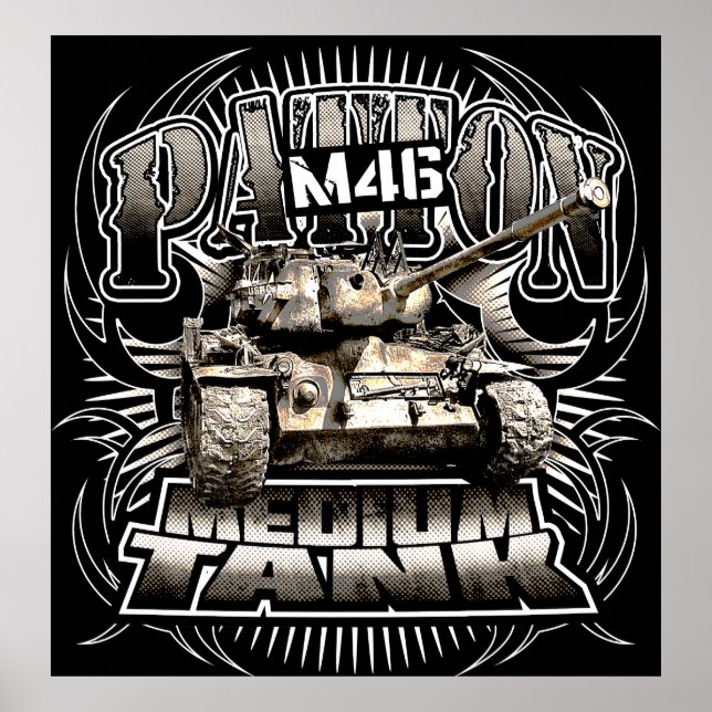 M46 Patton Poster Poster (Front)