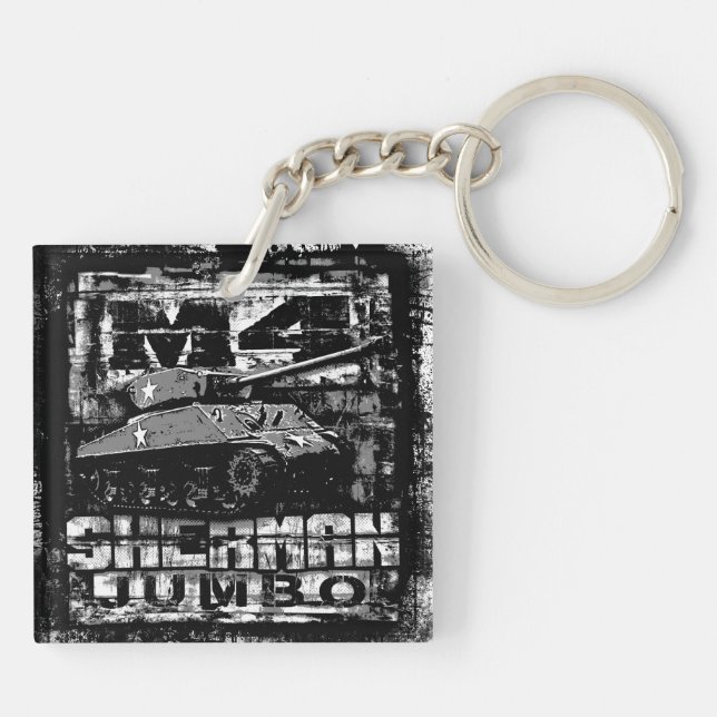 M4 Sherman Jumbo Keychain (Back)
