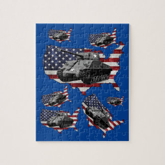 M4 Sherman tank Jigsaw Puzzle