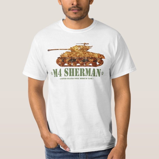 M4 Sherman World War Two American Medium Tank WWII (Front)