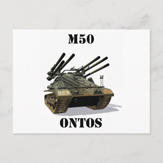 M50 Ontos Postcard (Front)