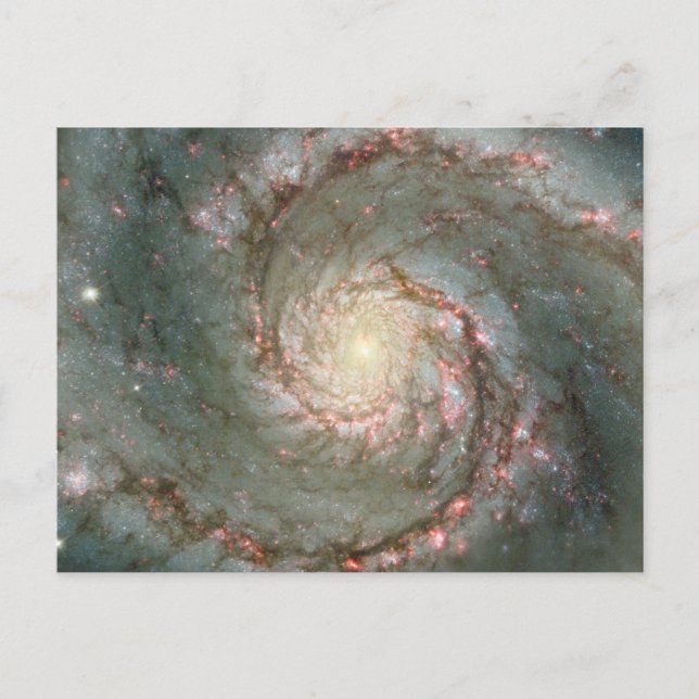 M51 Cosmic Whirpool Postcard (Front)