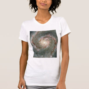 M51 Ladies Destroyed T-Shirt Astronomy gift