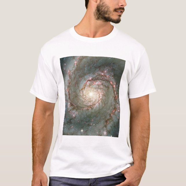 M51 Men's EDUN LIVE T-Shirt (fitted) Science gift (Front)