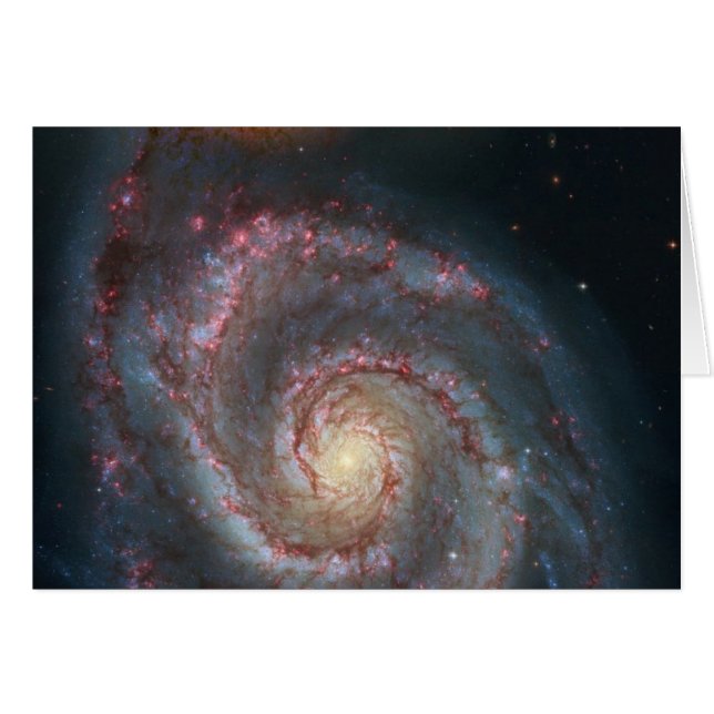 M51 Whirlpool Spiral Galaxy NASA (Front Horizontal)