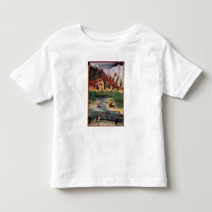 M5751 f.2v Maximilian I hunting deer Toddler T-shirt
