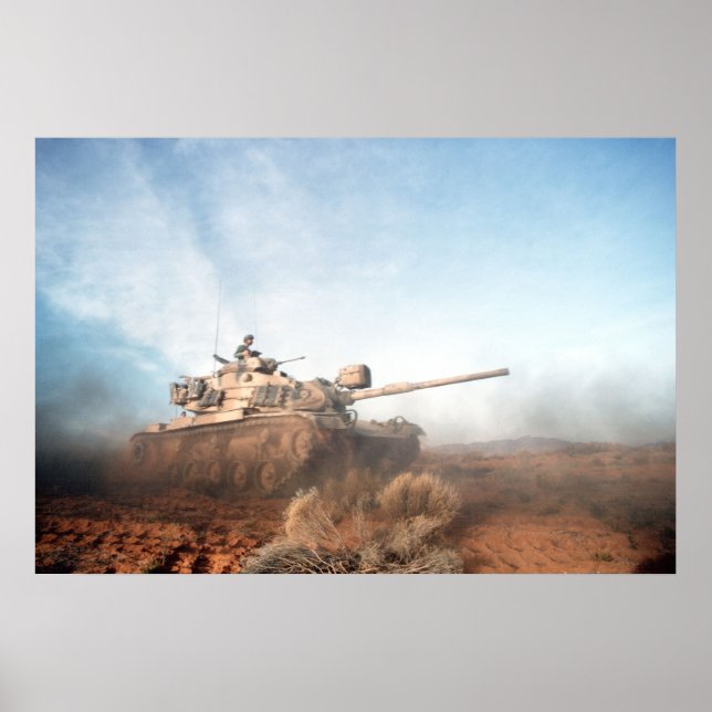 M60 Patton Tank Poster (Front)