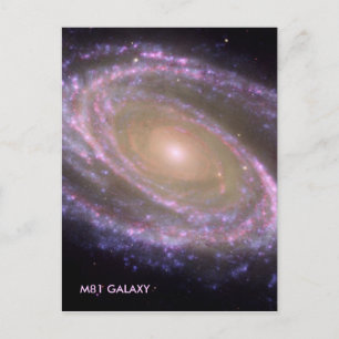 M81 GALAXY POSTCARD