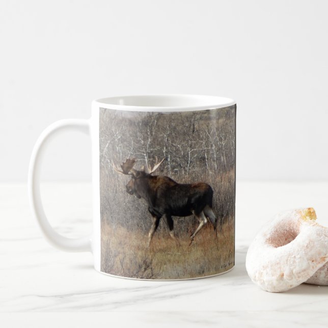 M8 Bull Moose Coffee Mug (With Donut)