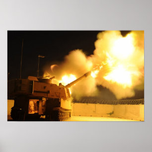 M-109A6 Paladin Poster