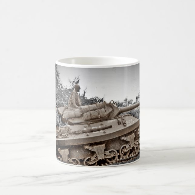 M-10 Tank Destroyer WWII Coffee Mug (Center)