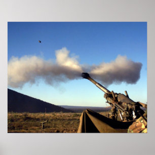 M-198 Howitzer Poster