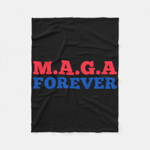 M.a.g.a. Forever  Fleece Blanket
