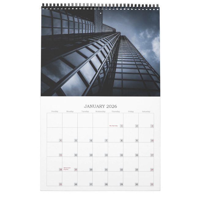 M A N  -  M A D E CALENDAR (Jan 2026)