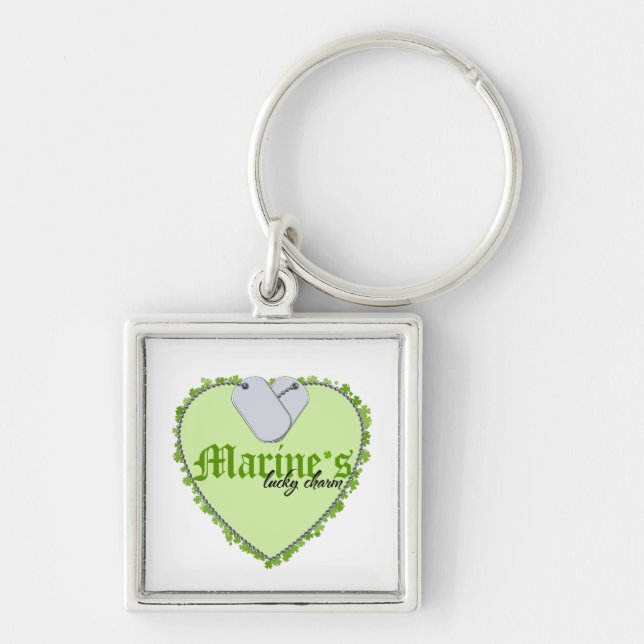 M A R I N E's Lucky Charm Keychain (Front)