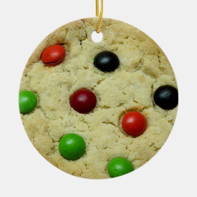 M and M Sugar Cookie Ornament (Front)